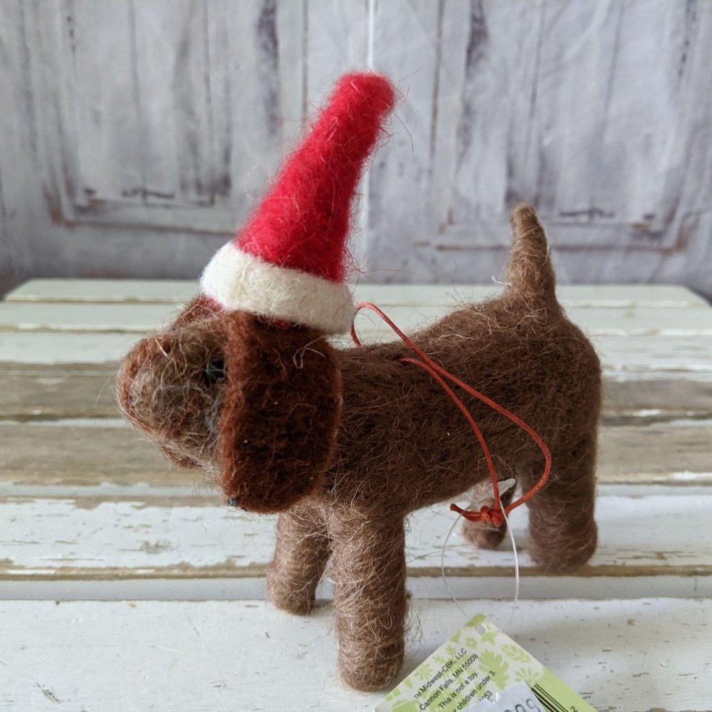 Midwest seasons dog ornament tree Xmas puppy